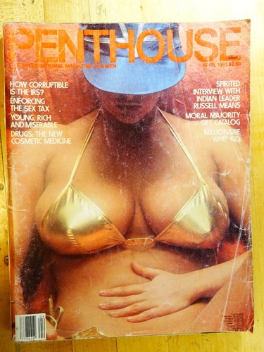 Penthouse magazine april 1981 - april,