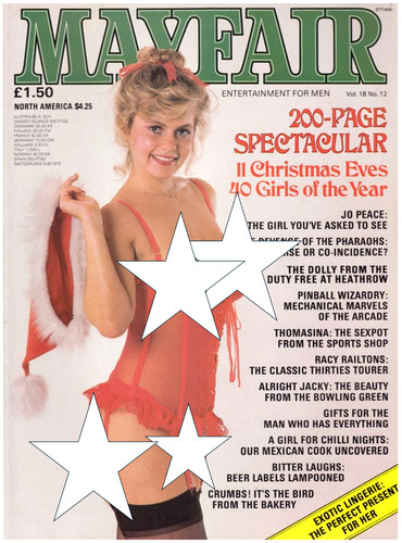 Mayfair magazine dec 1983 vol - magazine,